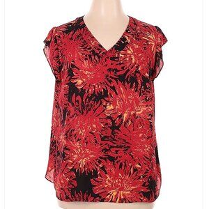 Sejour Short Sleeve Blouse Size 1X (Plus)